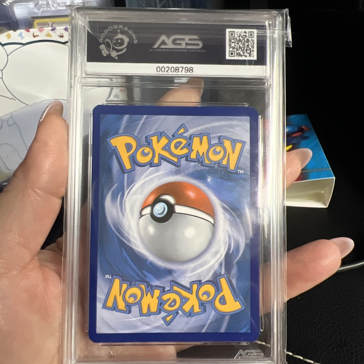 2015 Pokemon XY Black Star Promos XY43 Diancie EX - Graded AGS 9