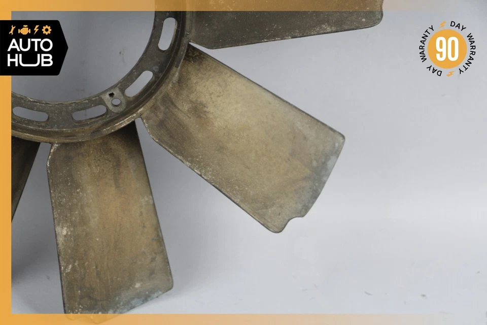 84-91 Mercedes W126 500SEC 560SEC motor ventilador de refrigeração lâmina 1162051906 fabricante de equipamento original - Imagem 4 de 4