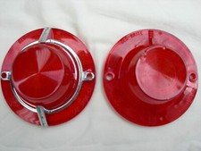 Pair 1962 Chevrolet Belair Biscayne Glo-brite Tail Light Lens 5953248 Tmc-713 Pair 1962 Chevrolet Belair Biscayne Glo-brite Tail Light Lens 5953248 Tmc-713