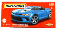 Matchbox 16 Chevy Camaro Convertible 31/100 2024 Power Grabs Mbx 1:64 Modellauto