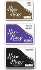 Hero Arts REACTIVE INK PADS- Set Bundle of 3 NEW Colors (IN STOCK) 2021