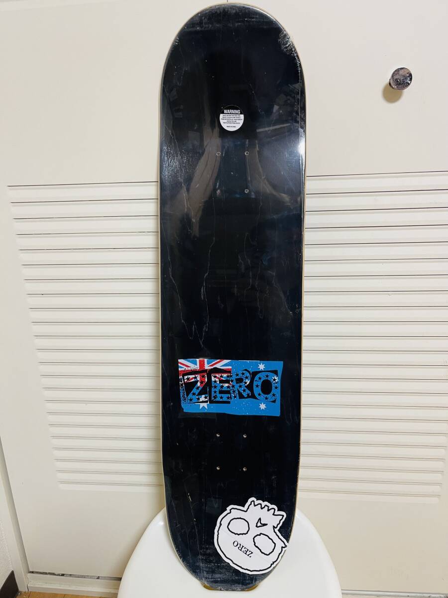 ZERO Skateboard Deck Team Model British Flag 8.25 inches Unused