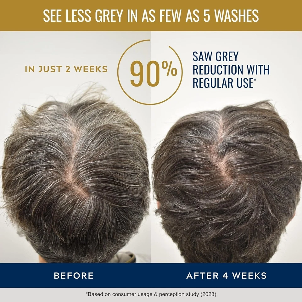 Just for Men Control GX + THK Thickening Shampoo with Grey Reduction, Shampoo - Image 4 of 4