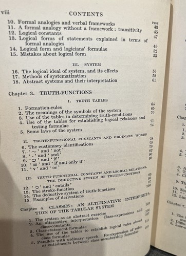Introduction to Logical Theory by P. F. Strawson. RARE 1952 1st Printing UK - Imagen 8 de 10