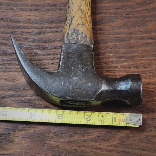 Vintage Craftsman Claw Hammer - Oval Logo - 5" head - 1" Face - Octagon Neck - Picture 15 of 18