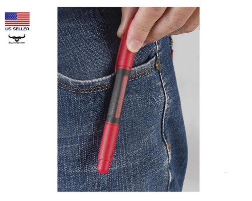 5" Pen Style 4-in-1 Precision Mini Screwdriver Pocket Clip Phillips & Slotted - Picture 4 of 4