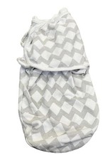 Summer Infant Swaddle Me Baby Sleep Sack Grey/ White Size Small/ Med 7-14 Lb