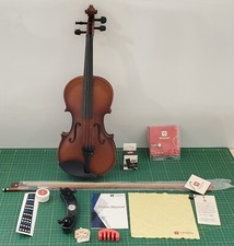 Vangoa 1/2 Solid Wood Violin Fiddle Half Size Set für Anfänger