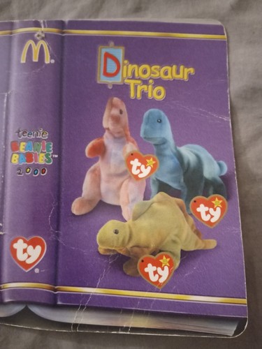 TY Dinosaurier Trio Steg 2000 McDonalds - Bild 8 von 8