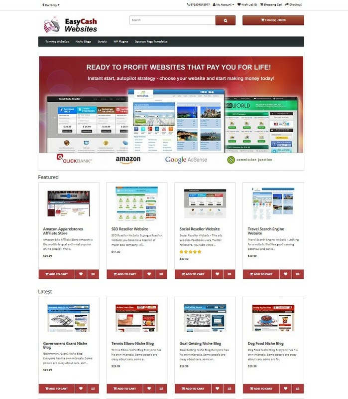 Websites, Blogs Store PRELOADED, Free Installation Hosting SSL Websites, Blogs Store PRELOADED, Free Installation Hosting SSL