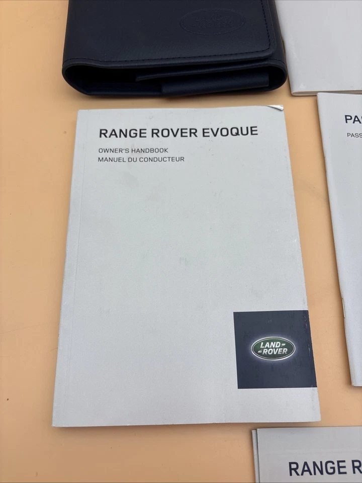 2017 Land Rover Range Rover Owners Manual Supplement, With Case Included - Image 2 of 4