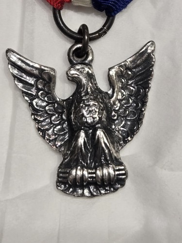Boy Scouts of America Eagle Scout Sterling Medal Badge AND Bronze Eternal Light - Picture 2 of 13