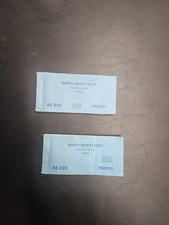 Lot of (2) Rediform Money Receipt Books - 5 5/8" x 2 3/4"  