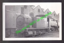 Locomotive 56151 McIntosh Class 498 0-6-0T @ St Rollox/Parkhead 1962 Real Photo