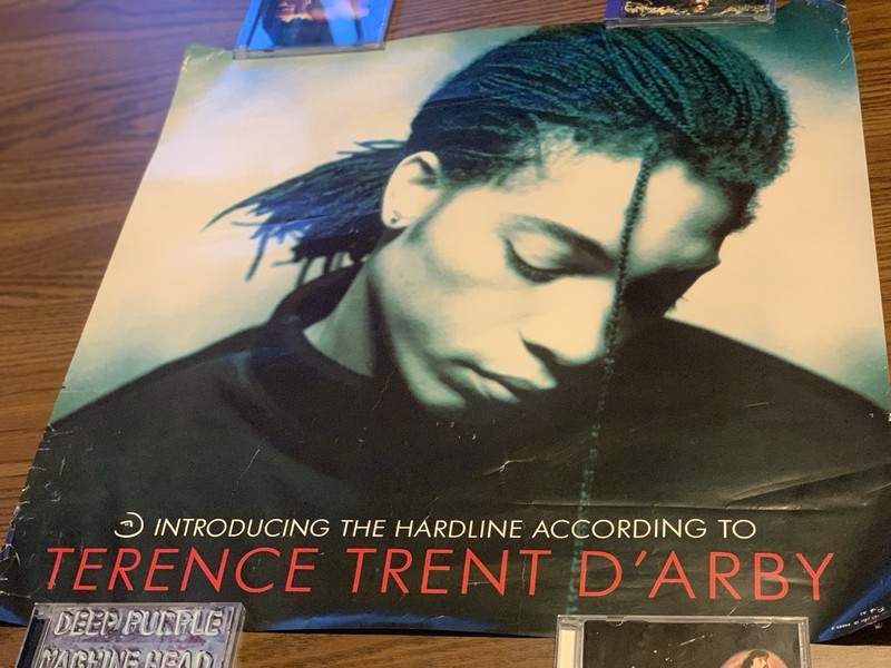 Terence Trent D’Arby 1987 Introducing The Hardline According To Promo Poster #2
