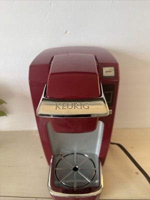 Keurig K10 Mini Single Serve Cup Coffee Maker Dark Red