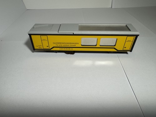 Gleisstaubsaugerwagen H0m mit Faulhaber-Motor (neuwertig)