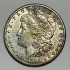 1899 O Morgan Silver Dollar (90% Silver) ~ AU — photo 1