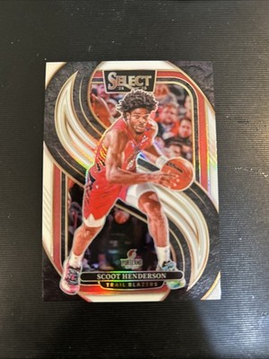 SCOOT HENDERSON 2024-25 SELECT WHITE PRIZM SP #/149 FREE USA SHIP