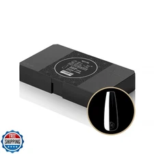 Aprés Gel-X® Natural Coffin Long Tip Box | 500pc Gel-X Tips, 11 S