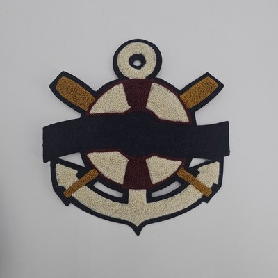 Nautical Anchor Craft Sew On Embroidered Patches Qty 10