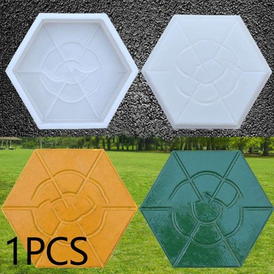 Wegmacher Zement stabil dekorativ praktisch DIY wiederverwendbar Farbe Ziegel Beton