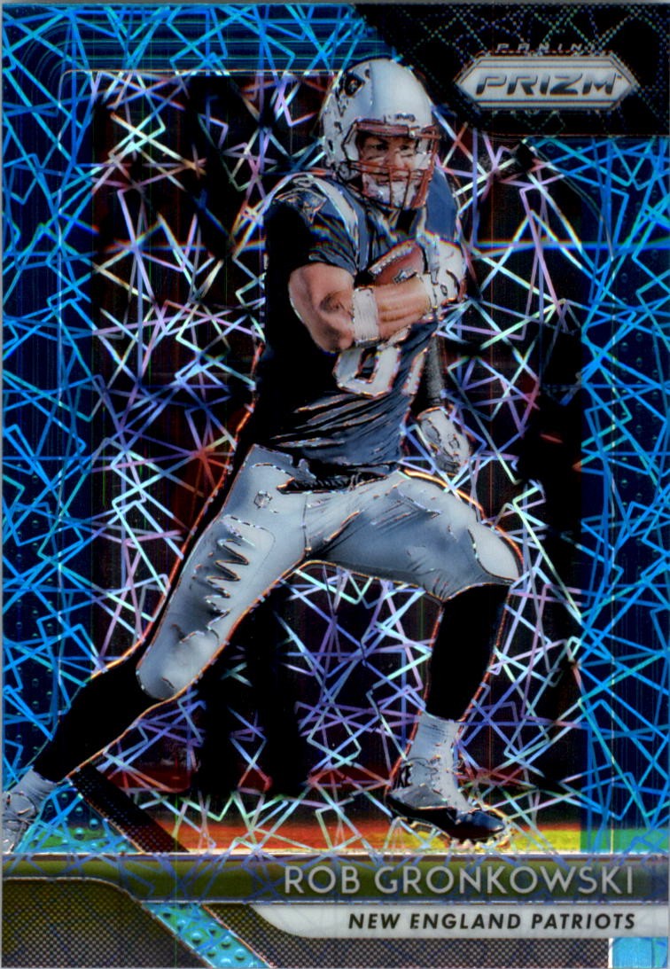 2018 Panini Prizm Prizms Lazer #70 Rob Gronkowski - FB