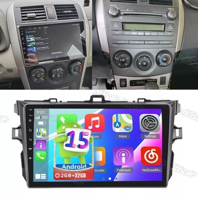 Android 15 Car Stereo Radio For Toyota Corolla 2009-2013 GPS Navi WiFi BT 2+32GB