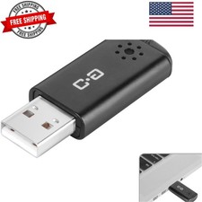 USB Microphone for Laptop and Desktop Computer, High Sensitivity for Clear Ca...