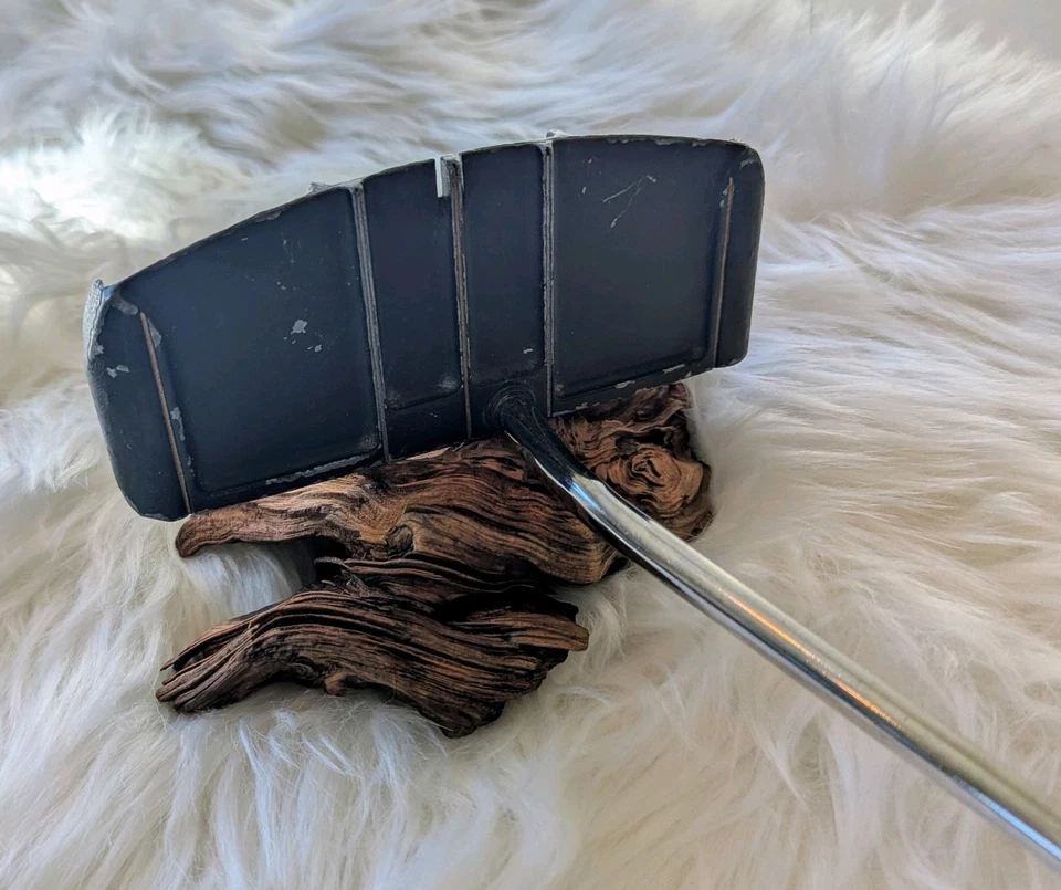 Putter de alineación de eje central de pie Roger Evans diestro acero 35" agarre Lamkin Foto 2 de 4