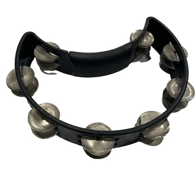 Vintage Tambourine Black unbranded