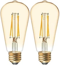 Vintage Edison Style LED Light Bulbs Warm Candle Dimmable