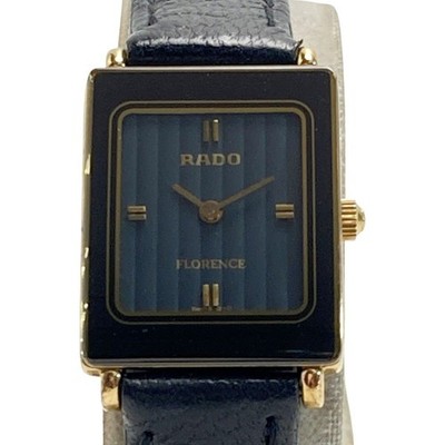 RADO Florence 153.3606.2 Women's Black Dial Quartz Watch Black