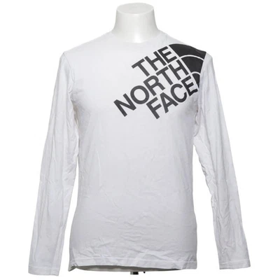 The North Face, Langarmshirt, Größe: S, Weiß, Baumwolle, Print, Herren #QQG - Bild 1 von 4