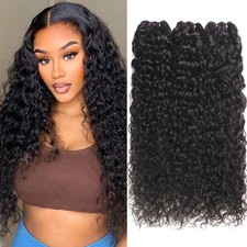 Beauty Queen 16A Water Wave Bundles Human Hair 18 20 22 Inch 100 Unprocessed