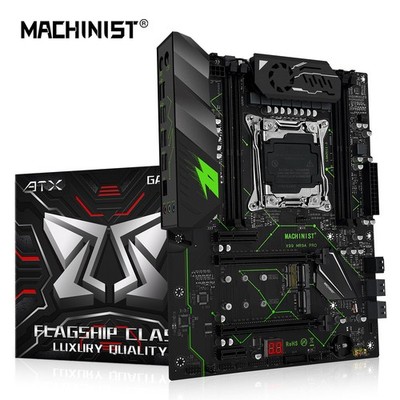 X99 MR9A PRO Motherboard DDR4 LGA 2011-3 Support TPM 2.0 WIFI M.2 Dual NVMe M.2