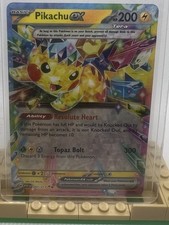 Pikachu ex 057/217 - Pokemon TCG Eroi Ascesi Ultra Rara Holo NM