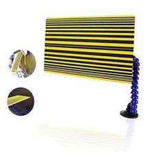  Paintless Dent Repair Tool Line Board Reflector Board with Yellow & Black