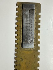 Vintage Watchmakers Dennison Mainspring Gauge Made In France
