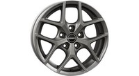 1X Borbet Design Y Titan Matt 7.0Jx16 5X100 ET38