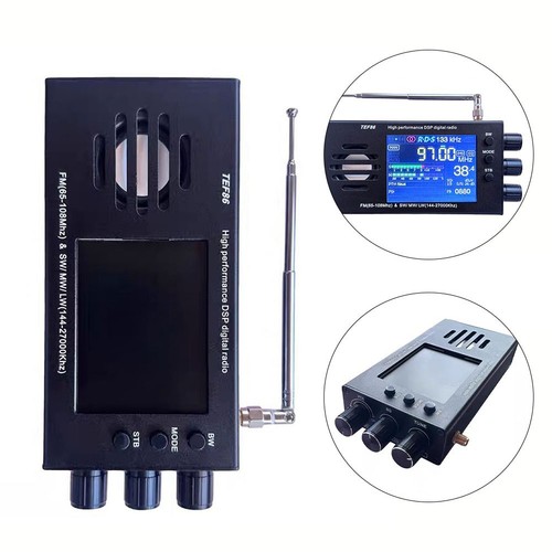 TEF6686 FM and SW/MW/LW Radio Receiver Precise Tuning with Knob Controls - Photo 12/13