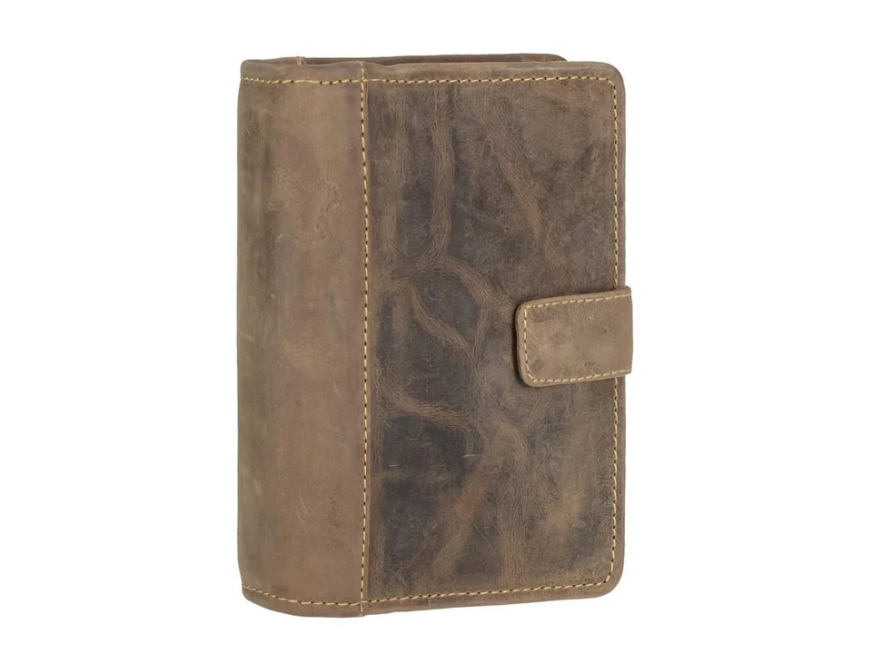 Greenburry Terminplaner Leder A6 Terminkalender braun antik Kalender 2025 - Bild 3 von 4