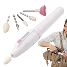 Electric Nail File Set | Portable Electrical Nail File Polishing Tool Manicure