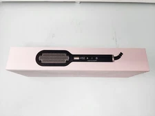 ELLA BELLA Hair Straightening Brush Heated Straightener Brush Comb Ionic