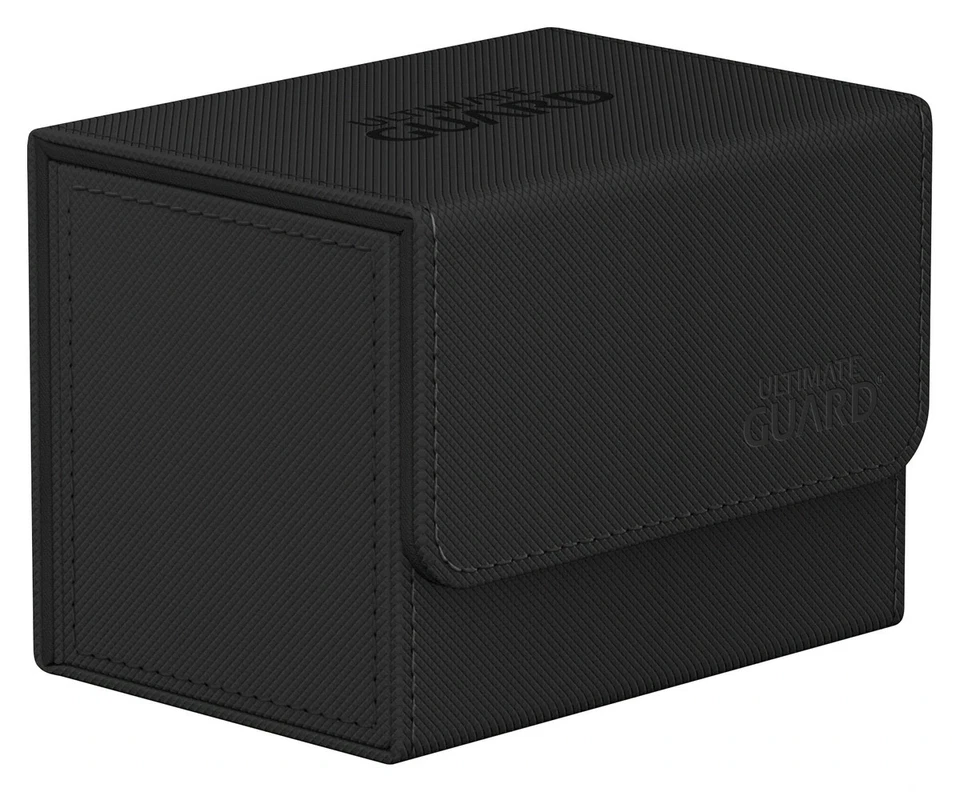 Ultimate Guard Sidewinder Deck Case Monocolor Black 80+ Card Storage Box ccg mtg - Image 2 of 4