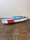 Vintage Tin Metal Coast Guard Boat Toy 8.5” Long 98-F175 Ohio Art - USED