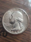 1945-D Washington Quarter BU DDO? 90% Silver