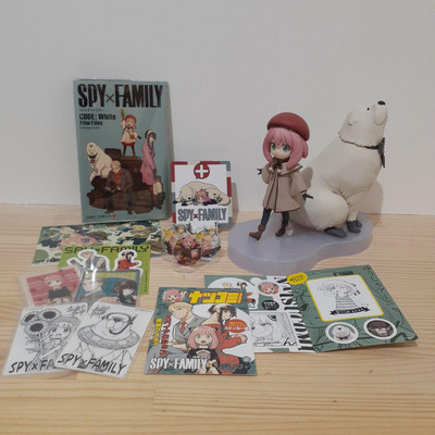 SPY×FAMILY Ichiban Kuji A Prize Anya & Bond Figure Movie Bonus Set