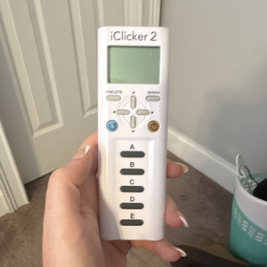 iClicker 2 Wireless Classroom Response Remote Control, White, 10m+ (2020)