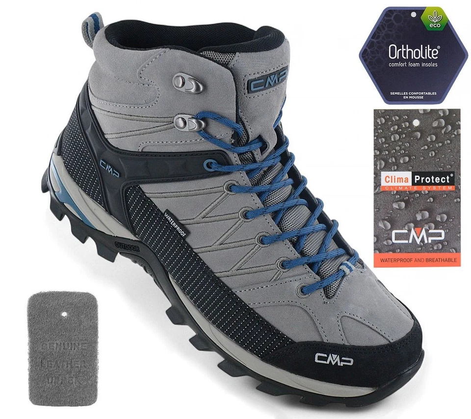 CMP Rigel Mid WP Waterproof - Herren Wanderschuhe 3Q12947 Trekking Schuhe Boots - Bild 2 von 4